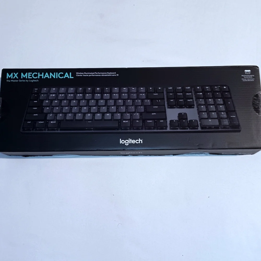Logitech MX Mechanical Keyboard Set - Black and Gray